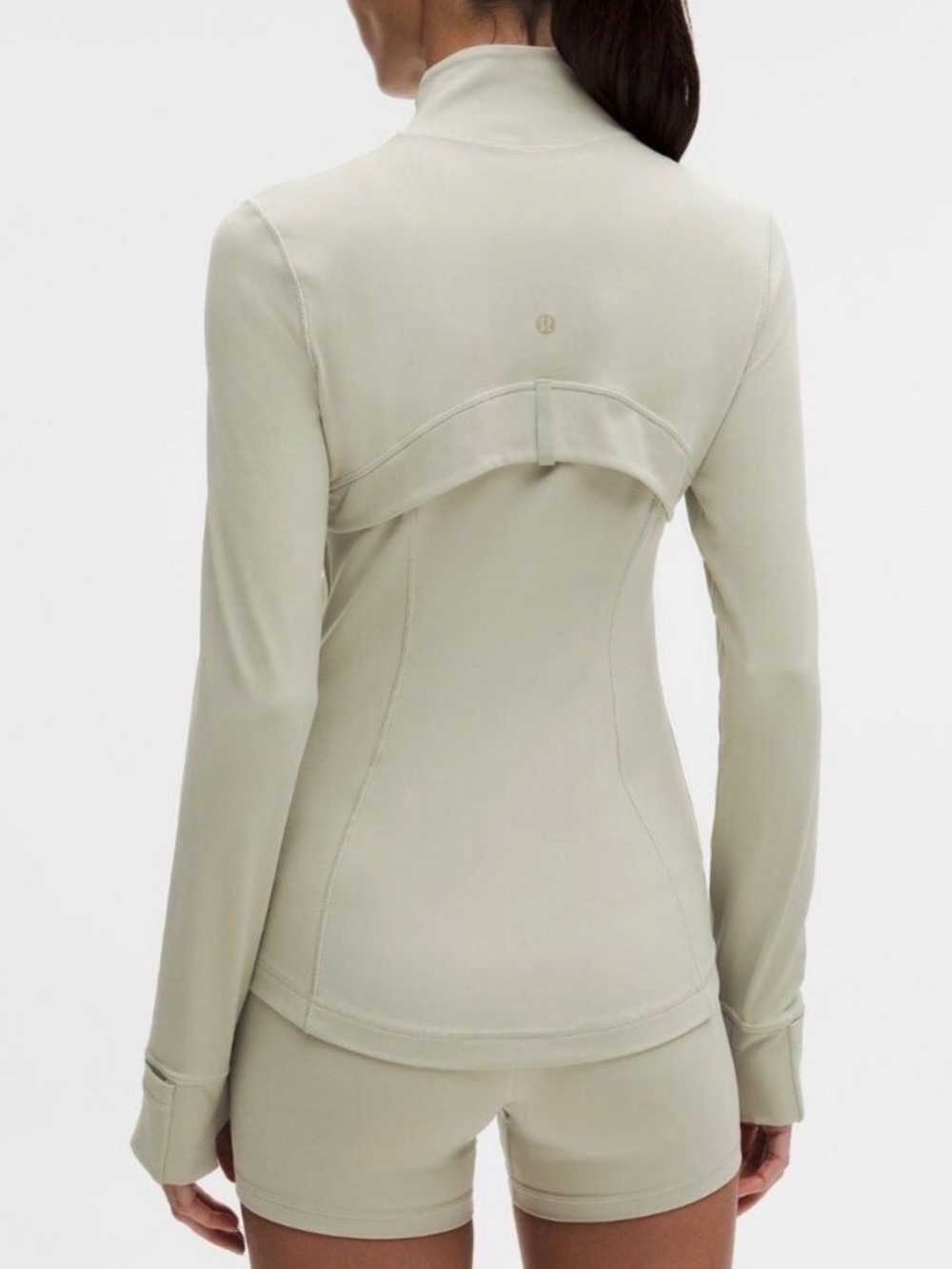 NWT Lululemon Define Jacket Nulu Size 6 in Fog Green/Gold - Picture 2 of 2